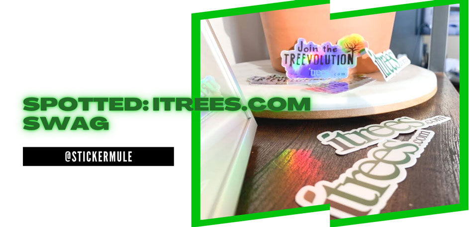 Spotted: iTrees.com Swag